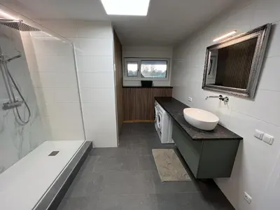 Ein Badezimmer in der Unterkunft PR Apartment
