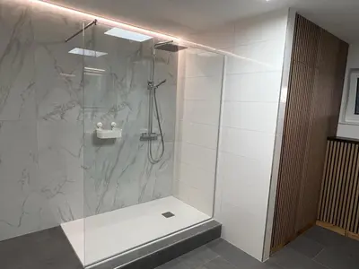 Ein Badezimmer in der Unterkunft PR Apartment