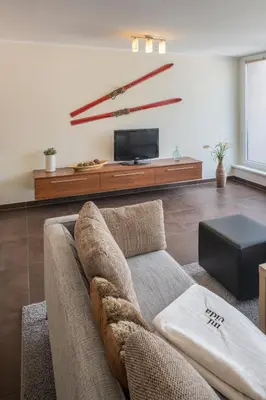 TV/Unterhaltungsangebot in der Unterkunft Apartment Bergwies