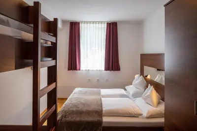 Ein Bett oder Betten in einem Zimmer der Unterkunft Apartment Bergwies