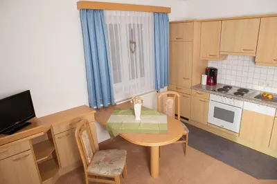 Küche/Küchenzeile in der Unterkunft Lehenriedl Appartements