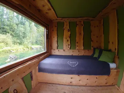 Ein Bett oder Betten in einem Zimmer der Unterkunft Premium Tauernstyle Golling