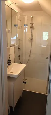 Ein Badezimmer in der Unterkunft Hideaway