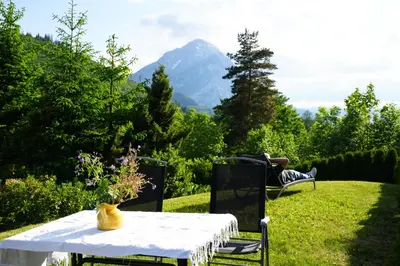 Naturlandschaft in der Nähe des Ferienhauses
