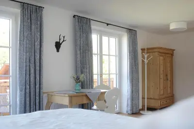 Ein Bett oder Betten in einem Zimmer der Unterkunft Branntweinhäusl