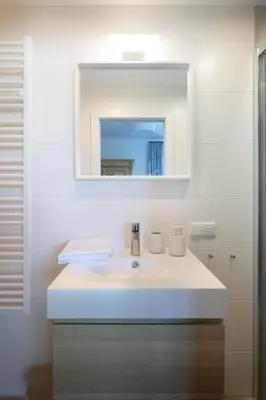 Ein Badezimmer in der Unterkunft Branntweinhäusl