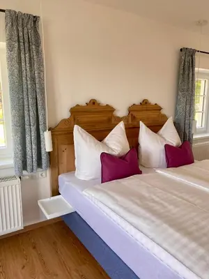 Ein Bett oder Betten in einem Zimmer der Unterkunft Branntweinhäusl