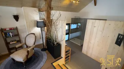 TV/Unterhaltungsangebot in der Unterkunft Chalet Münsterstadl