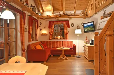 TV/Unterhaltungsangebot in der Unterkunft Chalet Berghof