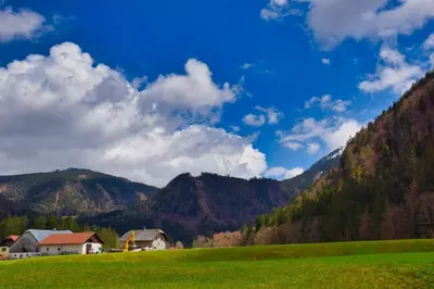Naturlandschaft in der Nähe der Ferienwohnung