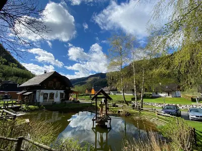 Naturlandschaft in der Nähe des Ferienhauses