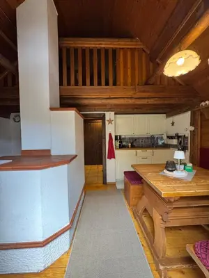 Küche/Küchenzeile in der Unterkunft Ferienhaus Fischerhütte Rassis Feriendorf Donnersbachwald