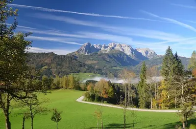 Naturlandschaft in der Nähe des Privatzimmers