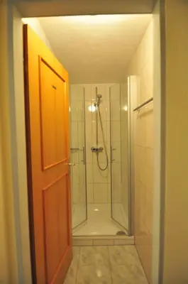 Ein Badezimmer in der Unterkunft Pferdehof Oberegg
