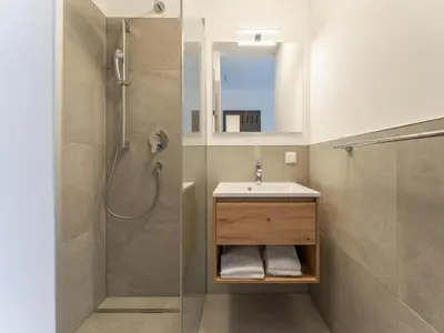 Ein Badezimmer in der Unterkunft Grebenzen Top Chalet Mazzel