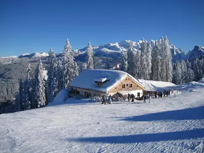 Haus Salzkammergut im Winter