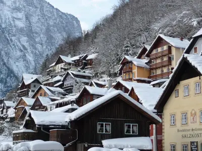 Haus Salzkammergut im Winter