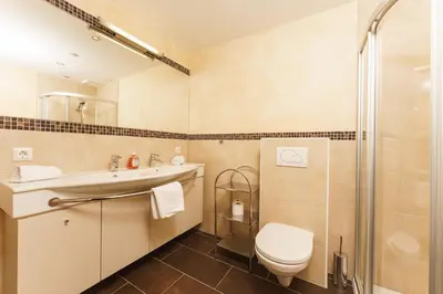 Ein Badezimmer in der Unterkunft Appartementhaus Crystal by Schladming-Appartements