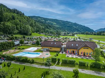 Naturlandschaft in der Nähe des Campingplatzes
