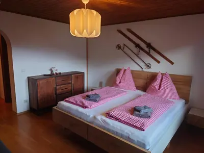 Ein Bett oder Betten in einem Zimmer der Unterkunft The Loft