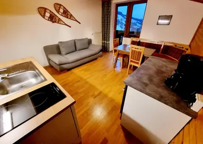 Ein Sitzbereich in der Unterkunft The Loft