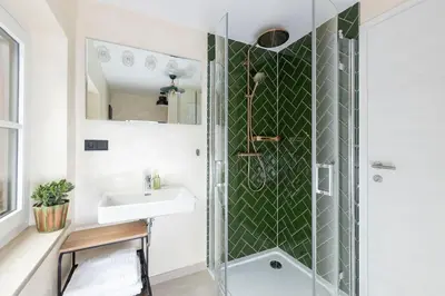 Ein Badezimmer in der Unterkunft City Apartments Wolfgangsee