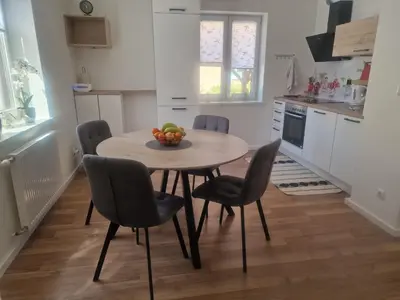 Küche/Küchenzeile in der Unterkunft Apartment Emma