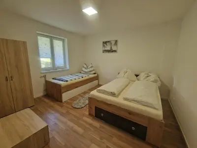 Ein Bett oder Betten in einem Zimmer der Unterkunft Apartment Emma