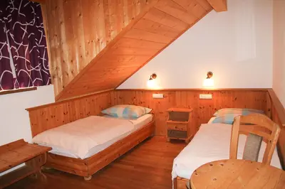 Ein Bett oder Betten in einem Zimmer der Unterkunft Gesundheitshof Lohninger