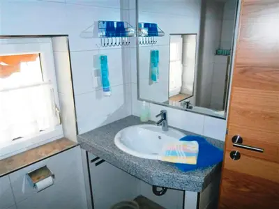 Ein Badezimmer in der Unterkunft Pension Susi