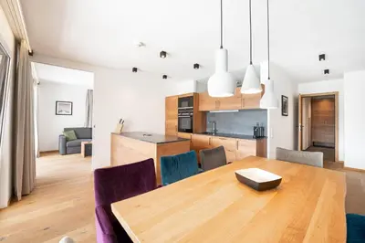 Küche/Küchenzeile in der Unterkunft Appartement 