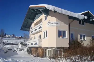 Appartement Alpenblume im Winter