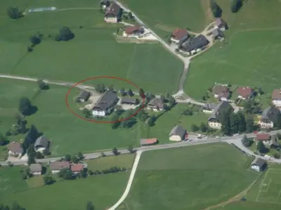 Naturlandschaft in der Nähe der Ferienwohnung