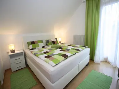 Ein Bett oder Betten in einem Zimmer der Unterkunft Apartment in Lungau near Ski Bus and Forest