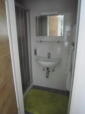 Ein Badezimmer in der Unterkunft Frühstückspension Kibler