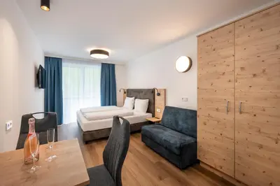 Ein Bett oder Betten in einem Zimmer der Unterkunft Centerhouse Wagrain