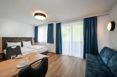 Ein Bett oder Betten in einem Zimmer der Unterkunft Centerhouse Wagrain