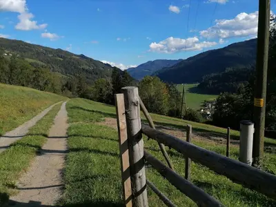 Naturlandschaft in der Nähe des Ferienhauses