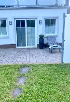Ein Garten an der Unterkunft Apartment 3 Tannen