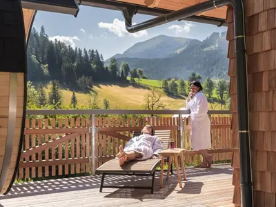 Naturlandschaft in der Nähe des Ferienhauses