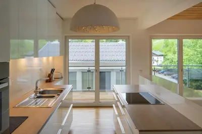 Grundriss der Unterkunft Apartment Panoramahirsch