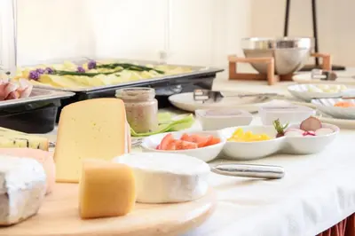 Essen im Hotel oder in der Nähe