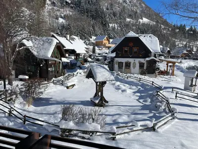 Ferienhaus Bettina Rassis Feriendorf Donnersbachwald im Winter