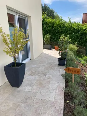 Ein Garten an der Unterkunft Fewo Maiberger