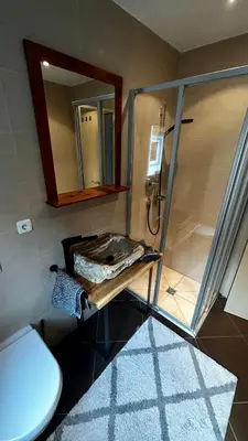 Ein Badezimmer in der Unterkunft Residenz Bergjuwel