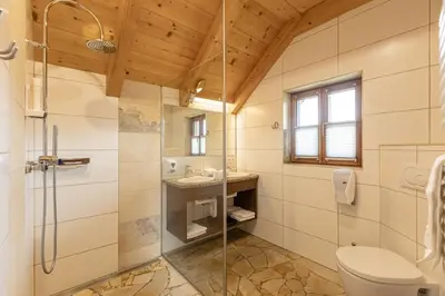 Ein Badezimmer in der Unterkunft Hochgolling Loft