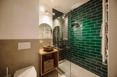 Ein Badezimmer in der Unterkunft Apartment Frida