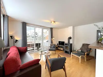 Ein Sitzbereich in der Unterkunft Apartment Top 4 by Interhome