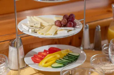 Essen in der Ferienwohnung oder in der Nähe