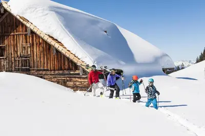 Gäste, die in der Unterkunft Appartement Krippenstein mit Indoorpool und Sauna übernachten